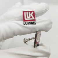 Запонки с логотипом компании - Металлические значки и запонки Zaponki.pro